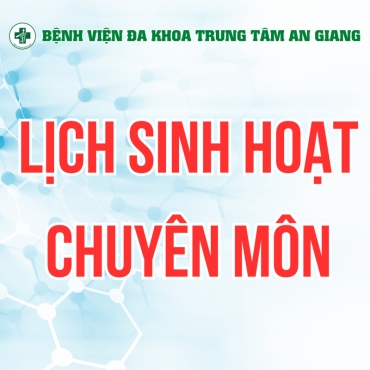chuong trinh sinh hoat chuyen mon